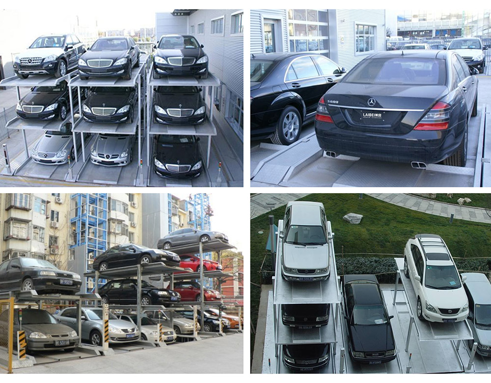 贵州贵阳PJS4D3四层地坑简易升降停车设备图片展示.jpg