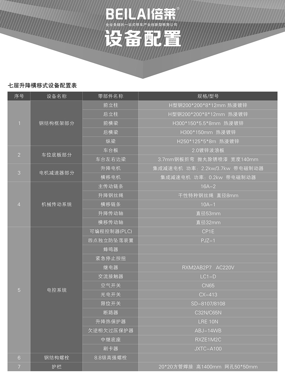 贵州贵阳PSH7七层升降横移立体停车设备设备配置.jpg