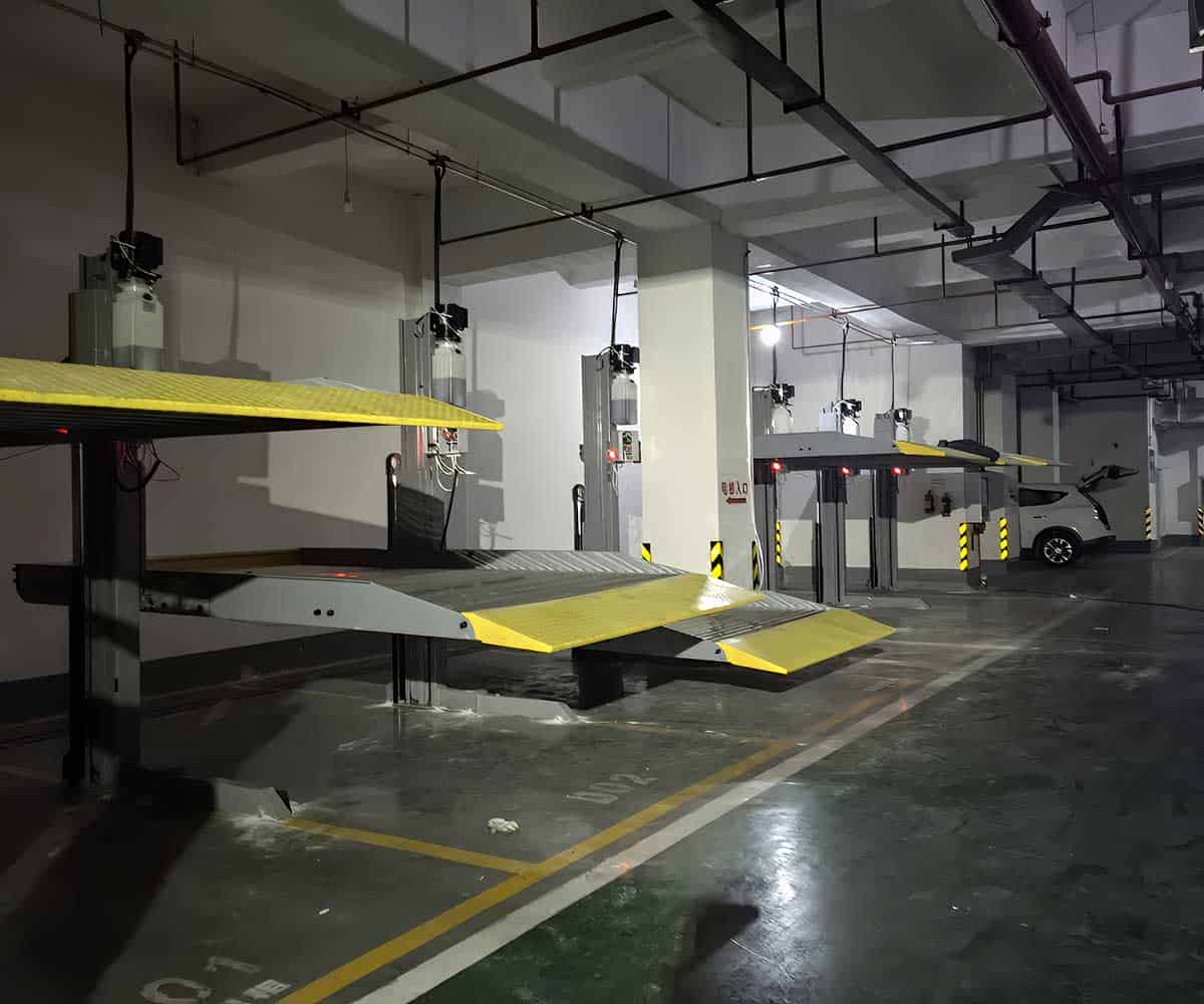 双柱立体车库停车设备的可行性分析