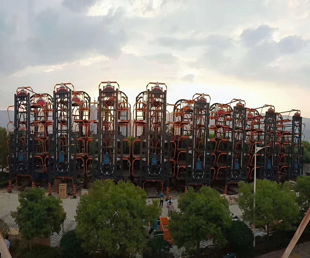 两层机械立体停车设备尺寸及设计标准介绍