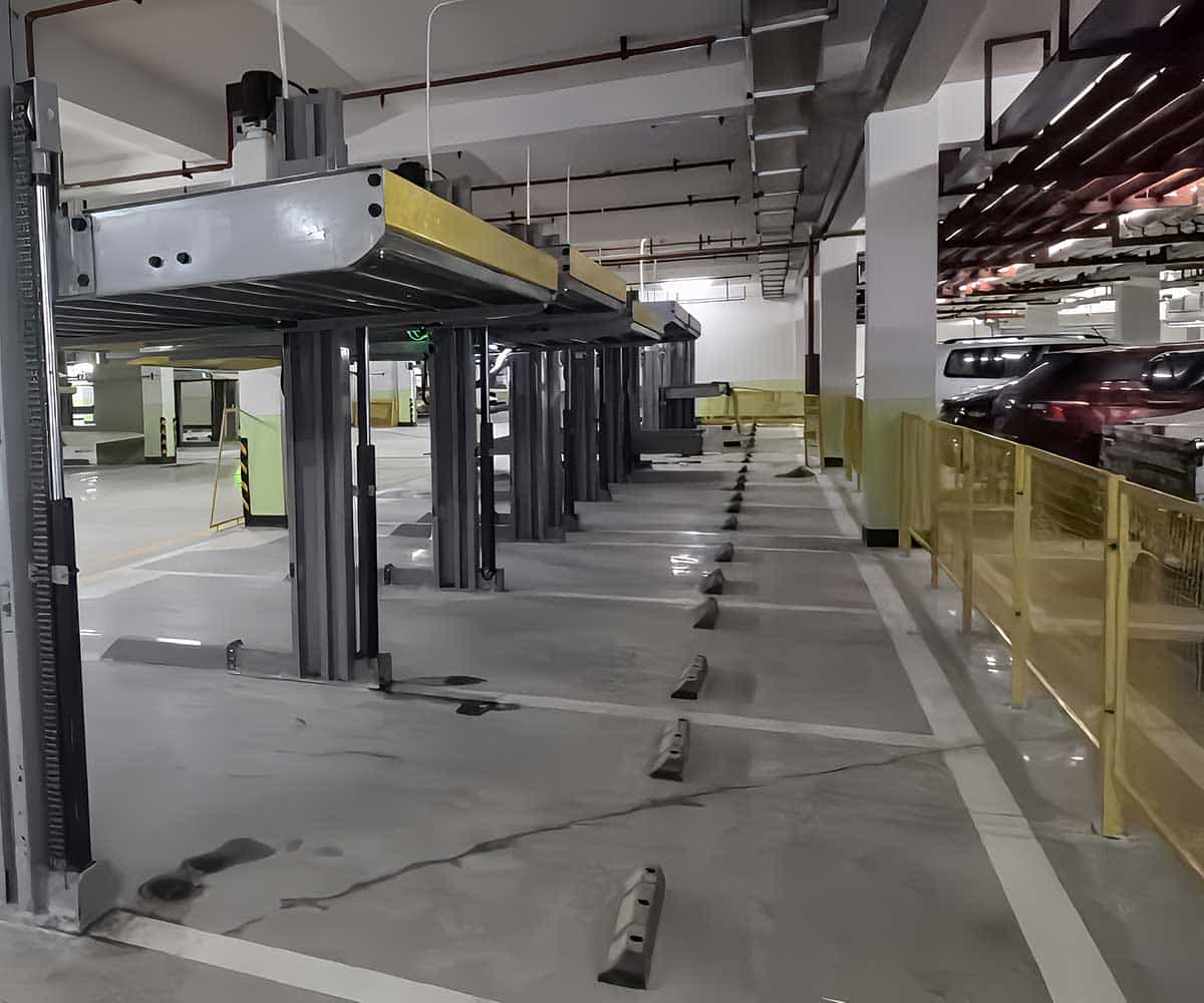 两柱机械式停车位解决城市停车难问题